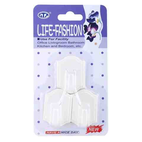 GTT Life-Fashion Hooks White 3