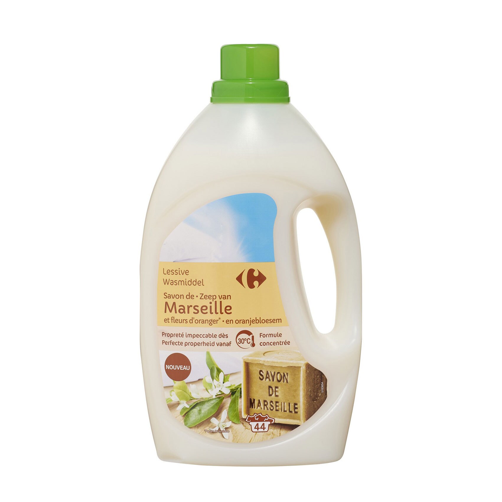 Buy Carrefour Marseille Soap Amp Orange Blossom Liquid Detergent 2 2l