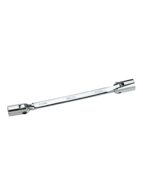 Double flexible 2024 socket wrench