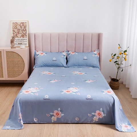 Queen size bed sheets with best sale pillow covers