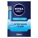 Buy NIVEA MEN Fresh And Cool After Shave Fluid With Mint Extract 100ml in UAE