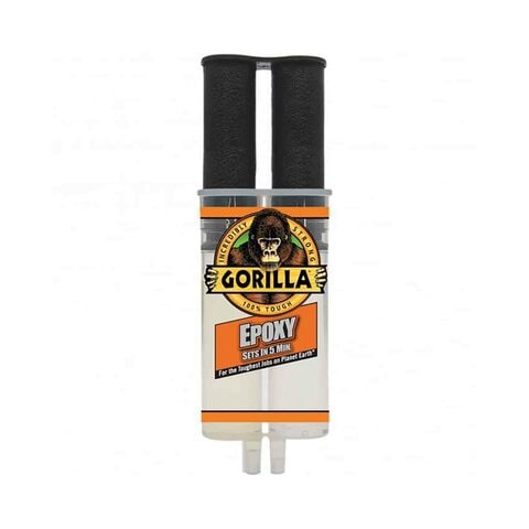 Gorilla Epoxy Syringe Clear 25ml