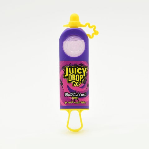 Bazooka Juicy Drop Pop Blackcurrant 26 g