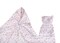 City Rose Muslim Islamic Pray Set Girl&#39;s khimar 1 Pieces Soft Prayer Dress Hijab Abaya Suit White Floral (White Floral (Pink) , 11-12 Years)