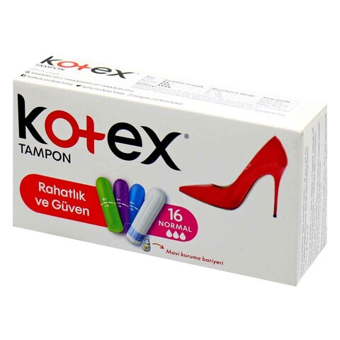 Kotex on sale regular tampons