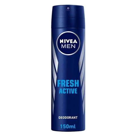 Nivea Men  Antiperspirant Spray for Men  Fresh Active Fresh Scent 150ml