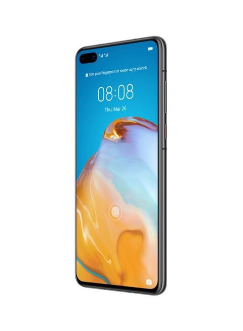 Huawei P40 5G, Dual Hybrid SIM, 128GB, Black - International Version (Factory Unlocked Smartphone, ANA-NX9)