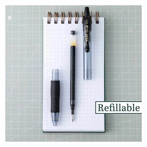 PILOT RBALL GEL G2 0.7MM BLACK