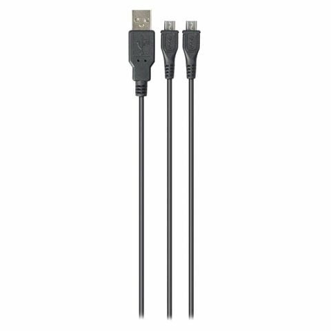 Venom VS2794 Dual Play And Charging Cable 3m Black