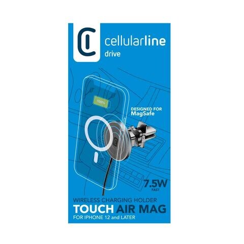 Cellularline Wireless Car Holder Touch Air Mag for iPhone 12 and