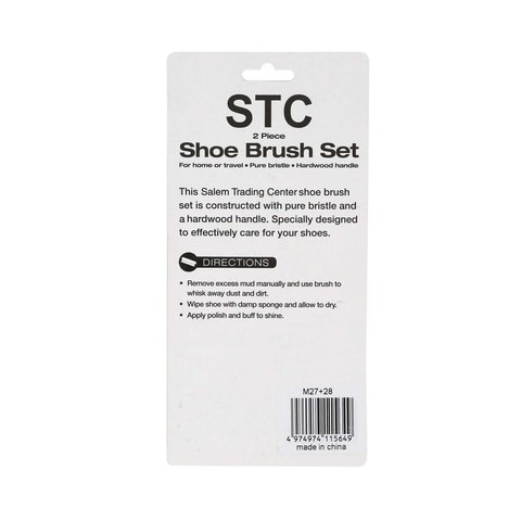STC Shoe Brush Set 2 Piece