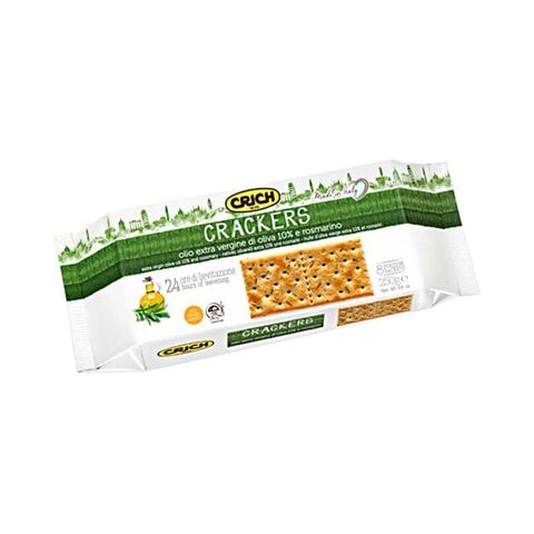 Crich Biscuits Crackers Rosemary 250 Gram