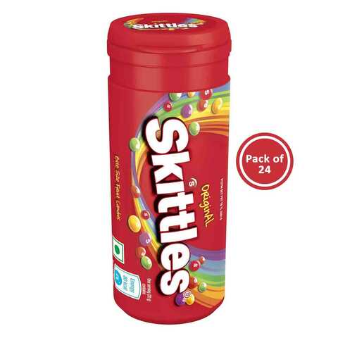 Skittles Byte-Size Original Fruit Candy 33.6g Pack of 24