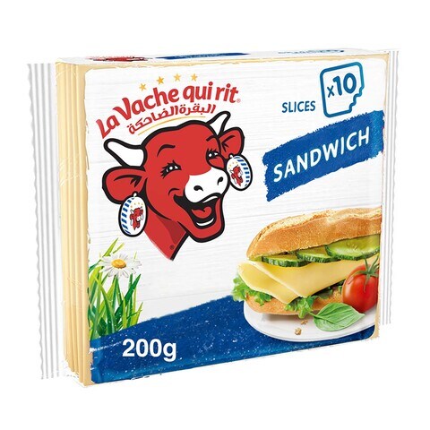 La Vache qui rit Sandwich Cheese Slices 10 Slices 200g