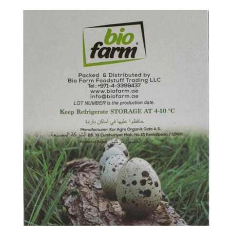 Bio Farm Organic Quail Eggs 12 PCS