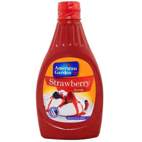 American Garden Strawberry Syrup 680 Gram