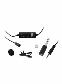 Boya By-M1 Lavalier Stereo Clip Microphone By-M1 Black
