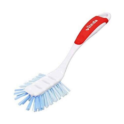 Buy Vileda Dishes Square Cleaning Brush White in UAE