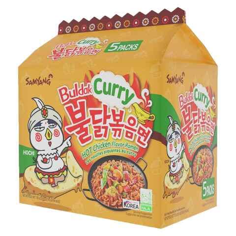 Samyang Buldak Hot Chicken Flavour Curry Ramen Noodles 140g
