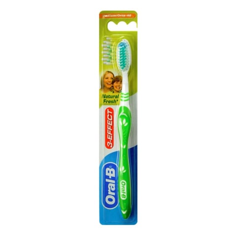 Oral-B 123 Fresh Toothbrush 40 Medium Multicolour
