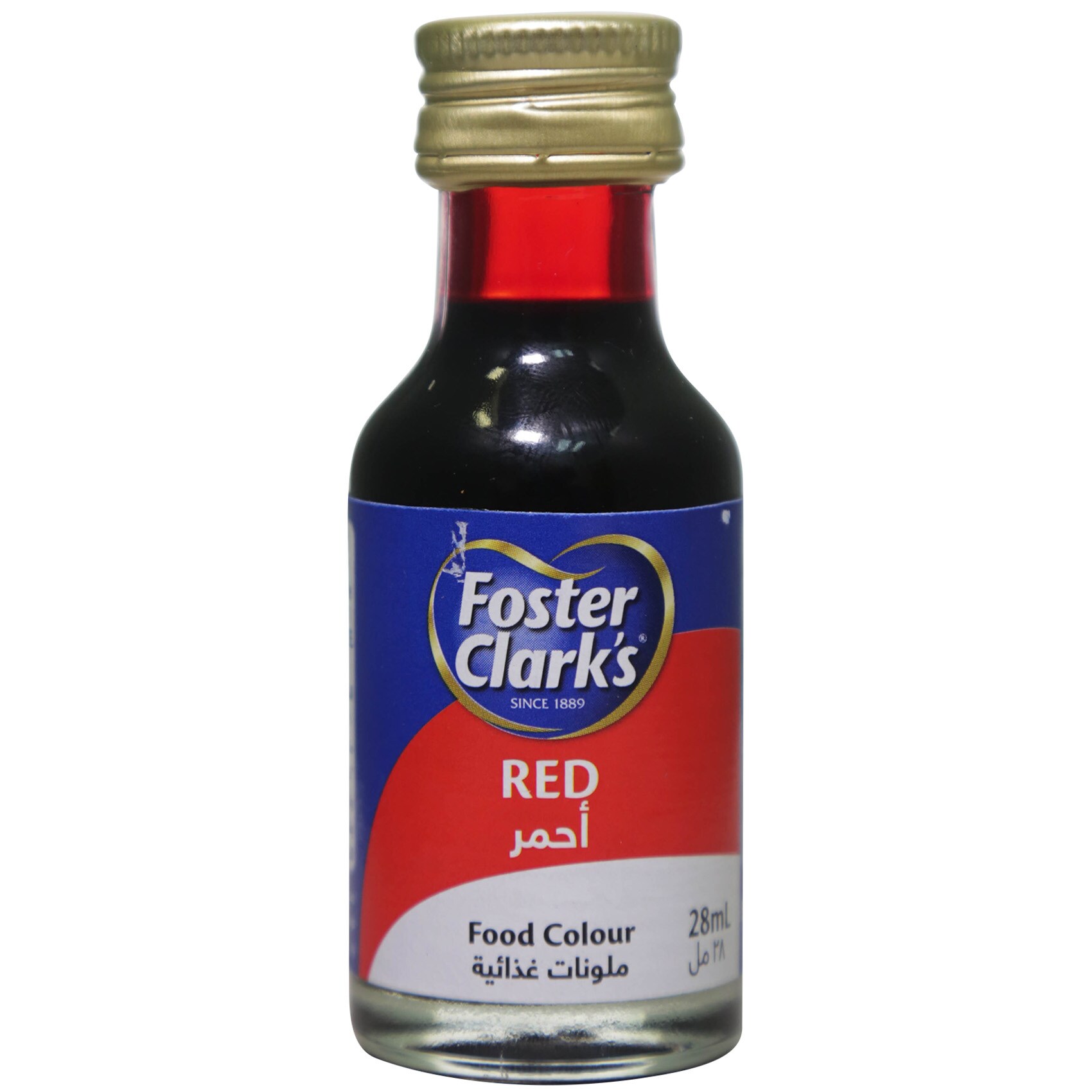 Buy Foster Clark S Red Food Color 28ml Online Shop Food Cupboard On Carrefour Uae