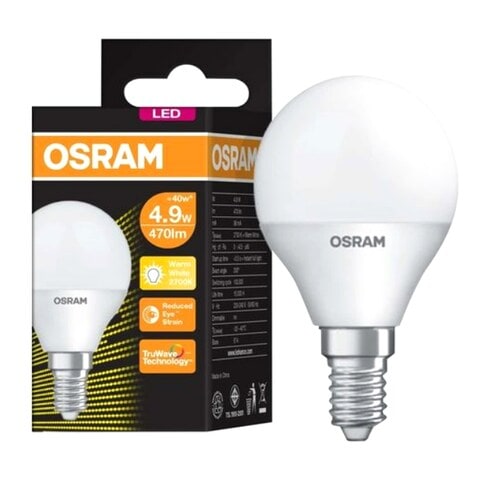 Osram 4.9W LED Bulb Warm White Online Carrefour UAE