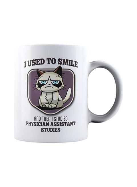 muGGyz Nasty Woman Ugly Sweater Printed Coffee Mug White/Purple