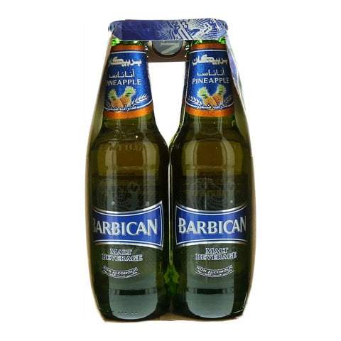Barbican Malt Beverage Pineapple Flavor Glass 330 Ml 6 Pieces