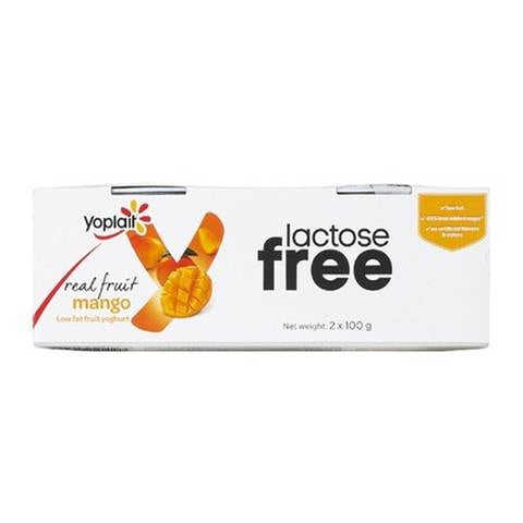 Yoplait Lactose Free Mango 100g Pack of 2