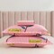 3-Piece Queen Size Printed Flat Sheet Set 1 Flat Sheet + 2 Pillow Cases Microfibre QATRA