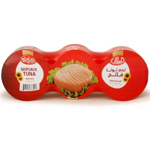 Buy Al Alali Skipjack Tuna Solid Pack in Sunflower Oil 170g x Pack of 3 in Kuwait