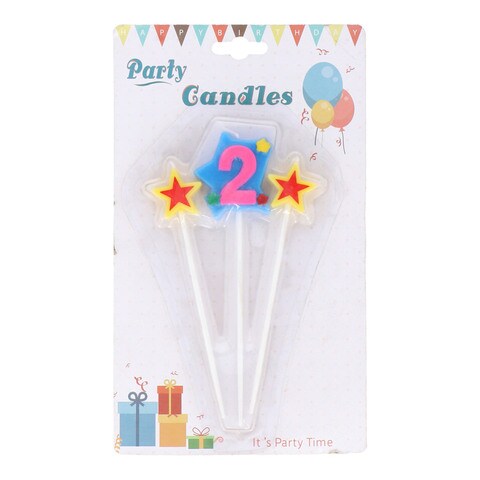 Party Number Stick Candle