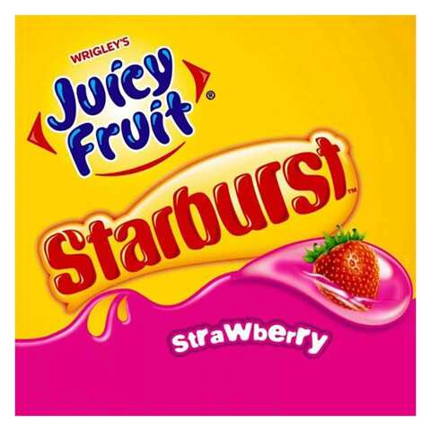 Starburst Juicy Fruit Sugar-free Strawberry Chewing Gum 30g price in ...