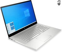 HP Envy 17 Laptop, 17.3&#39;&#39; FHD Touchscreen Display, Intel Core i7-1165G7, 24GB RAM 1TB PCIe NVMe M.2 SSD, Wi-Fi, Bluetooth, Webcam, Backlit Keyboard, Fingerprint Reader, Windows 11 Home, Silver