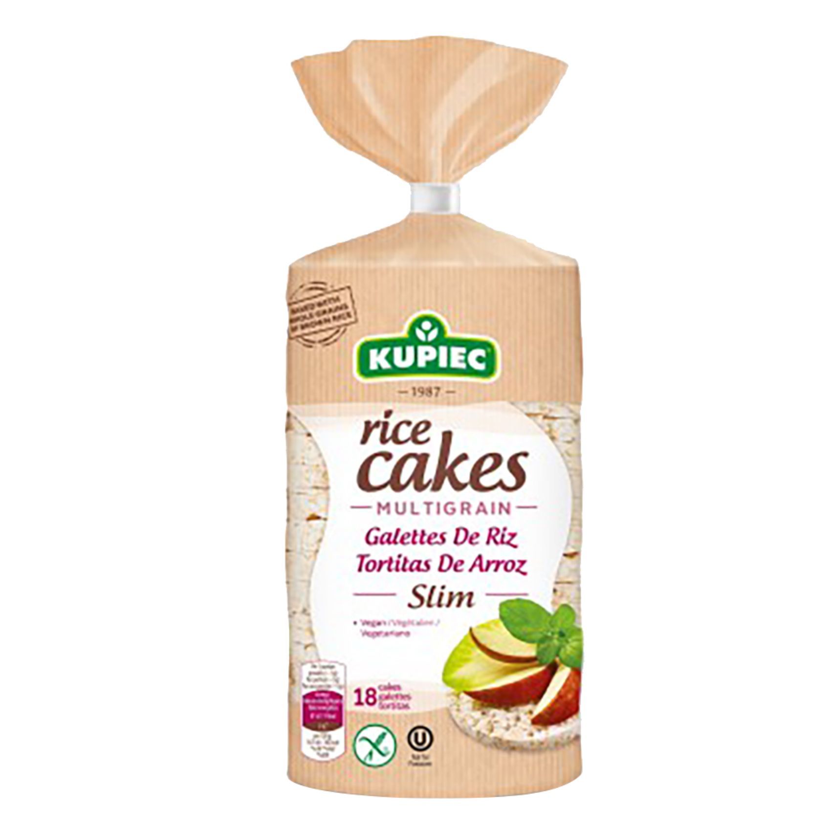 Buy Kupiec Rice Cakes Wholegrains 90g Online Shop Food Cupboard on