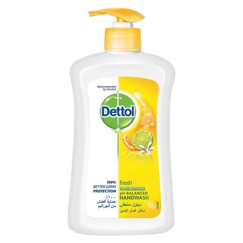 Dettol Fresh Anti Bacterial Liquid Hand Wash 400ml