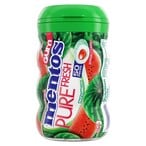 Buy Mentos Pure Fresh Watermelon Flavour Chewing Gum 87.5g in Saudi Arabia