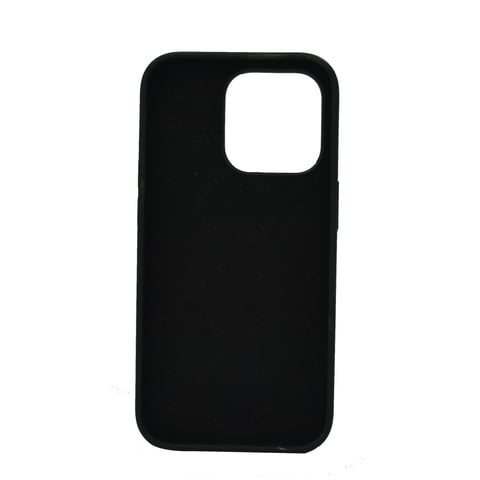 Guess Silicone Pc Camera Script Logo Hard Case For Iphone 14 Pro Black