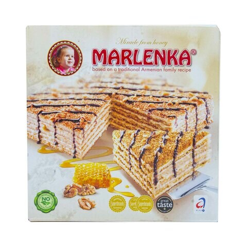 Buy Marlenka Honey Cake With Walnuts 800g