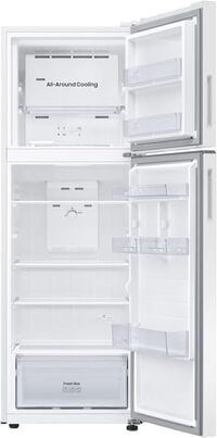 Samsung 304L Net Capacity Top Mount Freezer Refrigerator with SpaceMax Snow White RT41CG5004WW