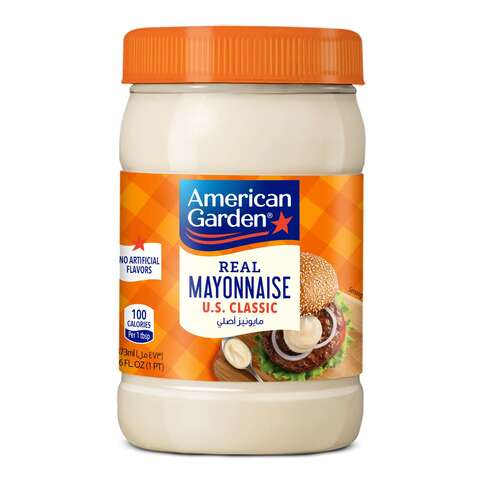 American Garden Real Mayonnaise Original Gluten-Free Dairy-Free 473ml