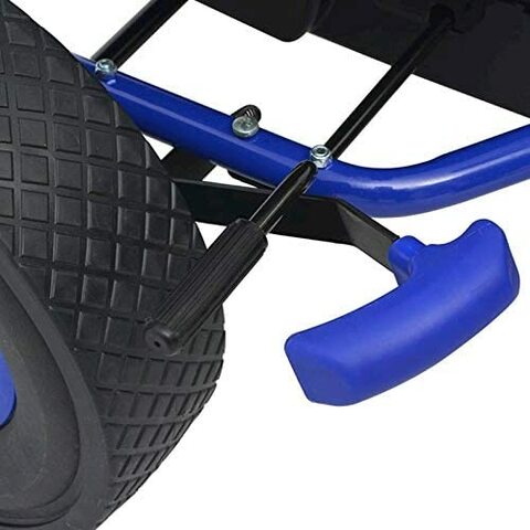 Megastar Go Kart Kids Ride On Pedal Car, Blue, W15-Blue