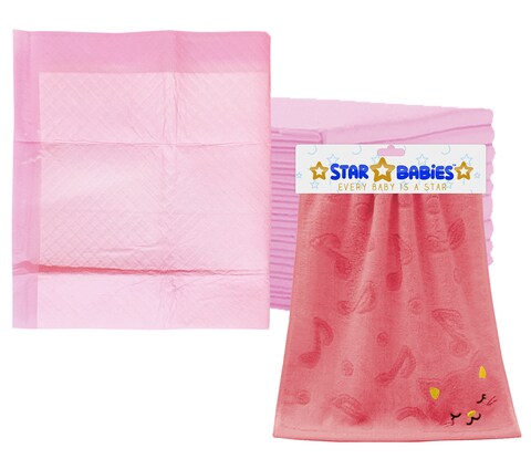 Changing mat best sale with towel