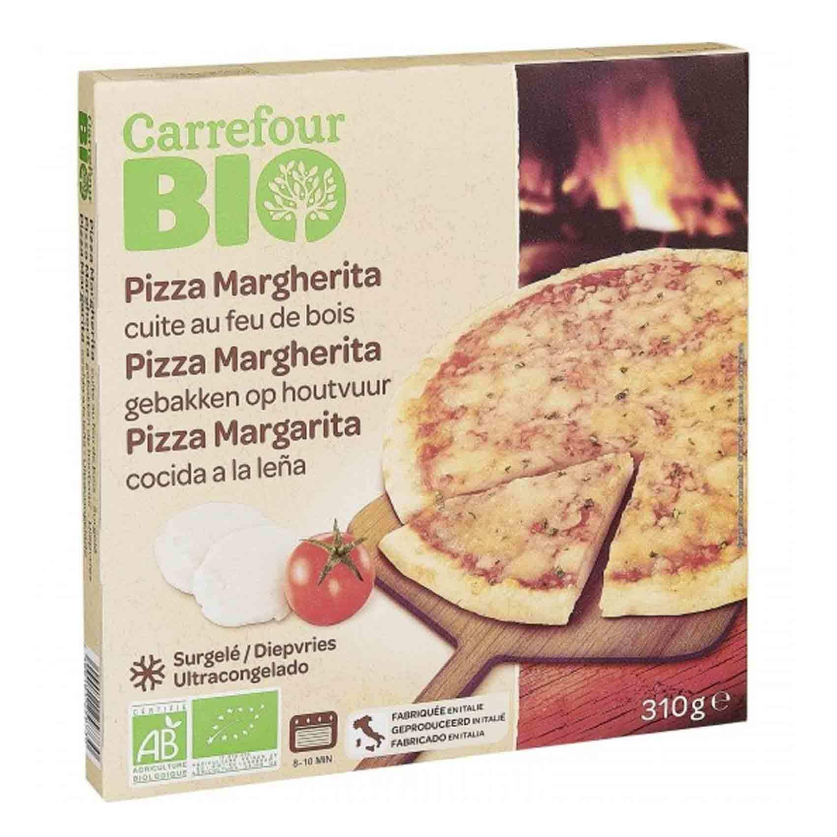 Buy Carrefour Bio Pizza Margherita 310 Gram Online Shop Frozen Food On Carrefour Jordan