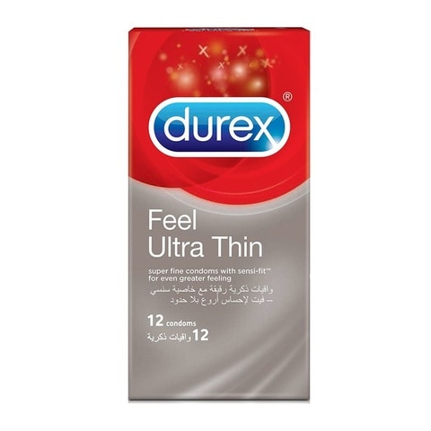 Durex Feel Ultra Thin Condoms 12&#39;s