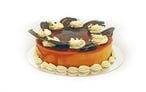 Buy Coffee Cake Medium With Coffee Buttercream Coffee Glace Icing and Candied Walnuts in Kuwait