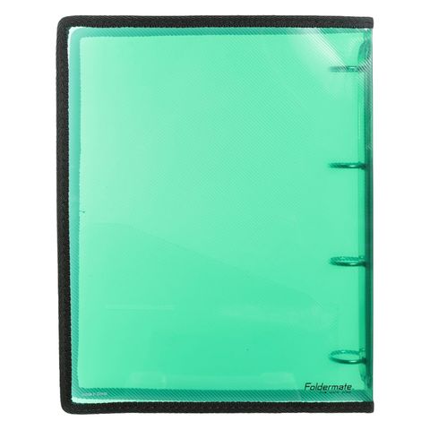 Foldermate A4 4-Ring Binder Green