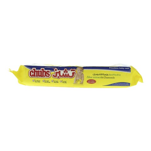 Chubs Wipes Aloe Extract And Chamomile 40 Wipes