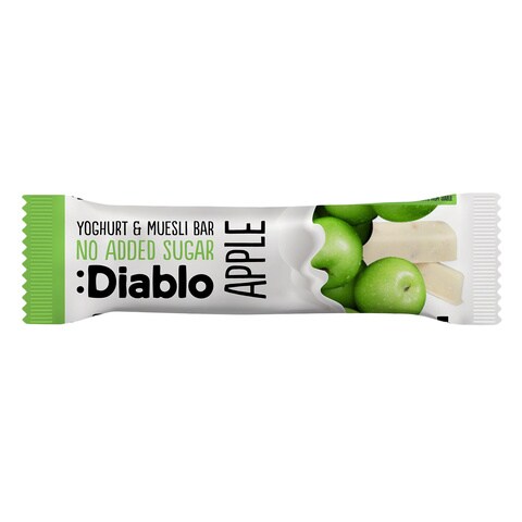 Diablo Apple Yoghurt And Muesli Bar 30g