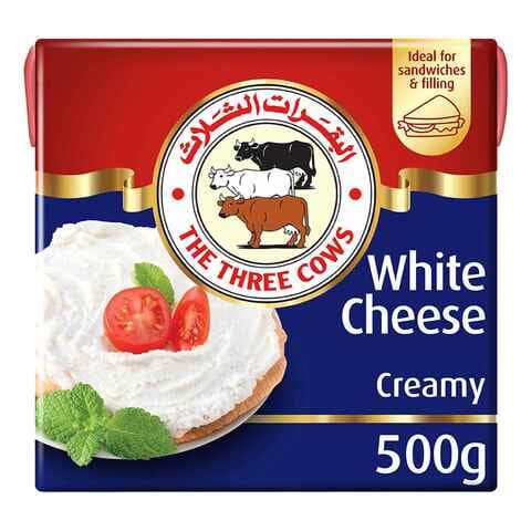 The Three Cows White Creamy Cheese 500g